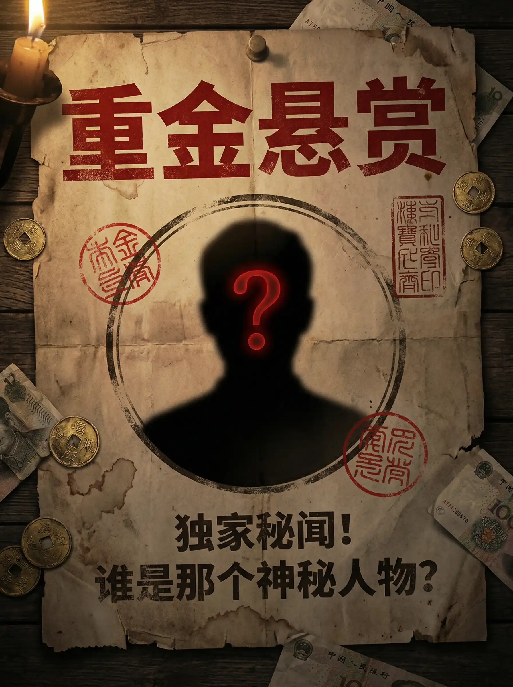 偷香电影 - 重金悬赏线索征集令